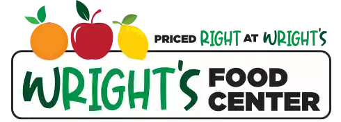 A logo of Wright's Food Center