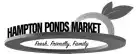 A theme logo of Hampton Ponds Market
