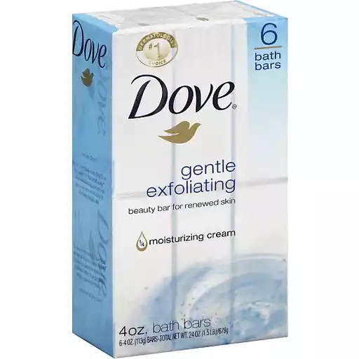 Dove Beauty Bar Gentle Exfoliating Bar Soap Body Wash Reasor S