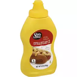 Shurfine 100 Natural Mustard 9 Oz Squeeze Bottle Robert Fresh Shopping