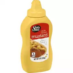 Shurfine 100 Natural Mustard 9 Oz Squeeze Bottle Robert Fresh Shopping