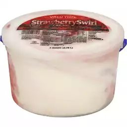 Valu Time Ice Cream Light Strawberry Swirl Pierre Part Store Llc