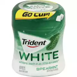 Trident White Sugar Free Gum Spearmint 60 Ct Snacks Chips Dips Sendik S Food Market