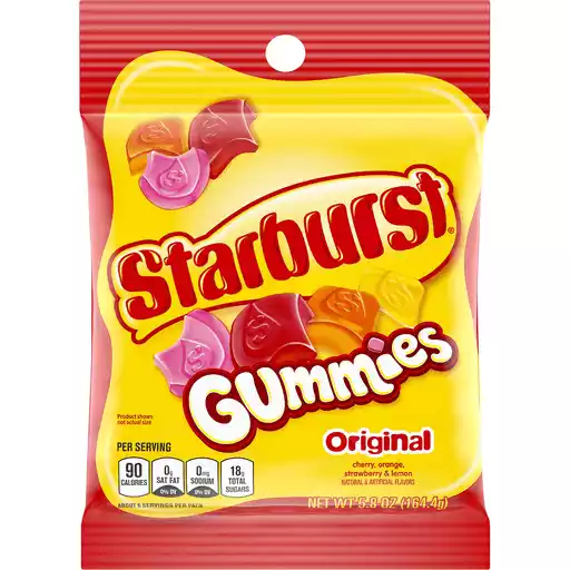 Starburst Original Gummies Candy Tear N Share Size Gummy Candy Sun Fresh