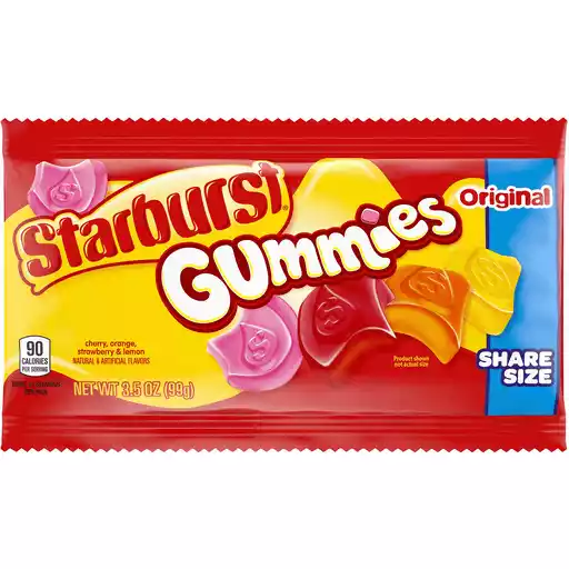 Starburst Original Gummies Candy Share Size Shop Rastelli Market Fresh