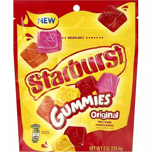 Starburst Gummies Original Packaged Candy Carlie C S