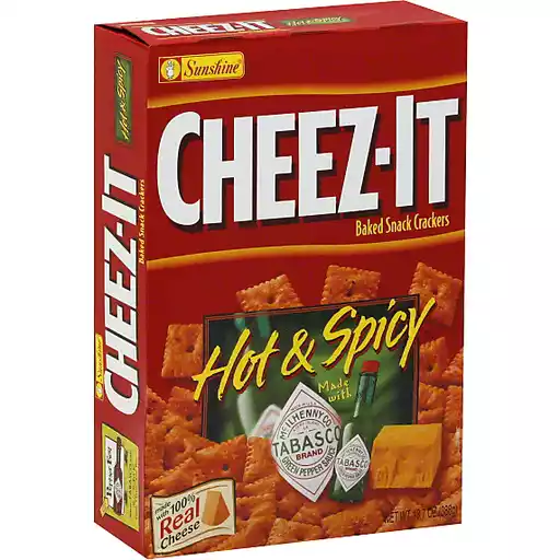 Cheez It Grooves Hot And Spicy