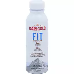 Darigold Fit Chocolate Reduced Fat Ultra Filtered Milk 14 Fl Oz Bottle Shop Super Bear Iga