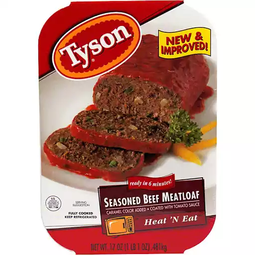 Search Results Tyson Beef Meatloaf Seasoned