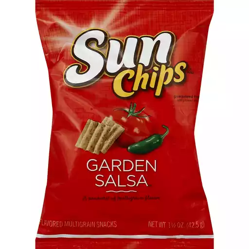 Sun Chips Whole Grain Snacks Garden Salsa 1 1 2 Oz Shop Mt