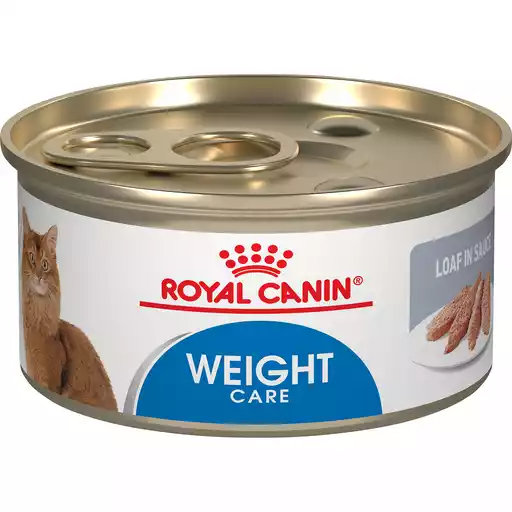 Royal Canin Feline Care Nutrition Weight Care Loaf In Sauce Cat Food 3 Oz Can Shop Sun Fresh