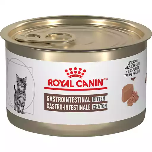 Royal Canin Veterinary Gastrointestinal Kitten Ultra Soft Mousse In Sauce Cat Food 5 1 Oz Can Shop 99 Ranch Market