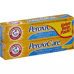 Arm Hammer Peroxicare Fluoride Anticavitiy Toothpaste Healthy Gums Fresh Mint 2 Pk Shop Price Cutter