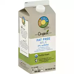 Full Circle Organic Fat Free Milk 5 Gal Carton Organic Leppinks Food Centers