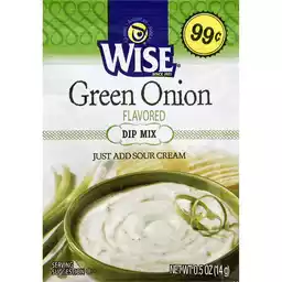 Wise Dip Mix Green Onion Flavored Snacks Chips Dips Donelan S Supermarkets