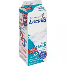 Lactaid Lowfat Milk 1 Qt Carton Shop Frick S Market
