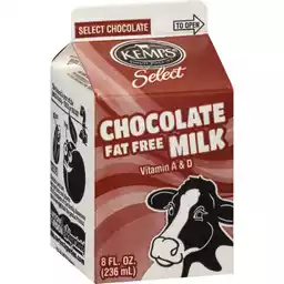 Kemps Select Fat Free Chocolate Milk 8 Fl Oz Carton Milk Sendik S Food Market