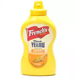 French S Classic Yellow Sweet With Brown Sugar Mustard 14 Oz Squeeze Bottle