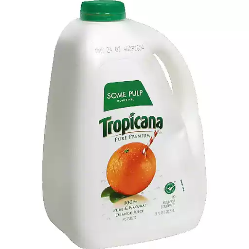 Tropicana Orange Juice Some Pulp Homestyle Juice And Drinks