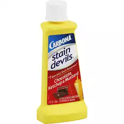 Carbona Stain Devils Chocolate Ketchup Mustard 1 7 Fl Oz Squeeze Bottle Stain Remover Softener Sendik S Food Market
