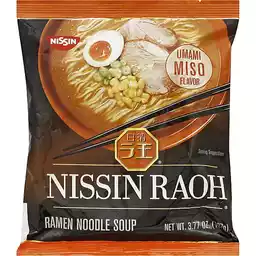 Nissin Raoh Ramen Noodle Soup Miso Flavor Shop Kessler S Grocery