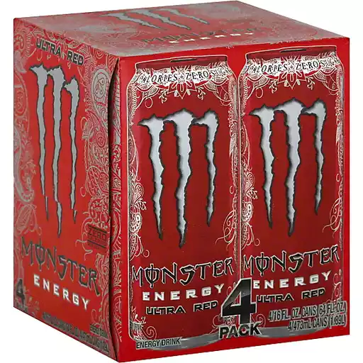 Monster Ultra Red Energy Drink Sports Energy Hugo S Family
