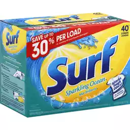 Surf Powder Laundry Detergent Sparkling Ocean Shop Matherne S