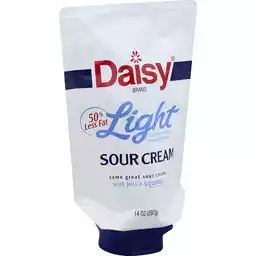 Daisy Light Sour Cream 14 Oz Squeeze Bottle Sour Cream Northland Food