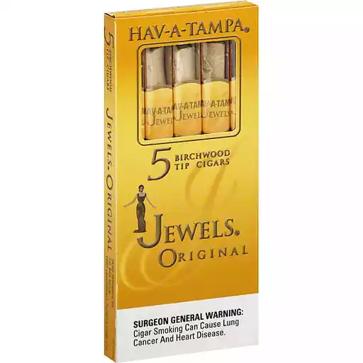Hav A Tampa Jewels Cigars Birchwood Tip Original Tobacco Phelps Market