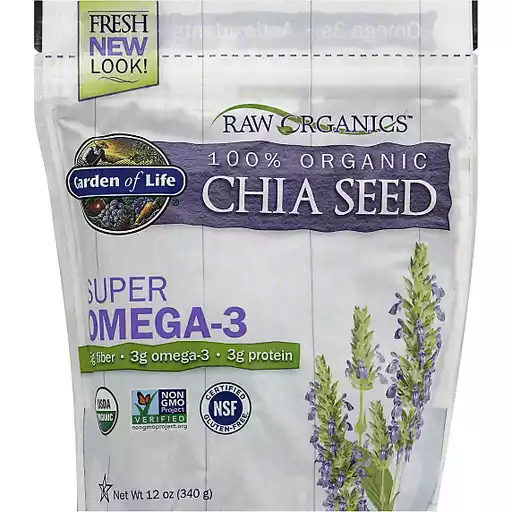 Garden Of Life Raw Organics Chia Seed 100 Organic Shop Price