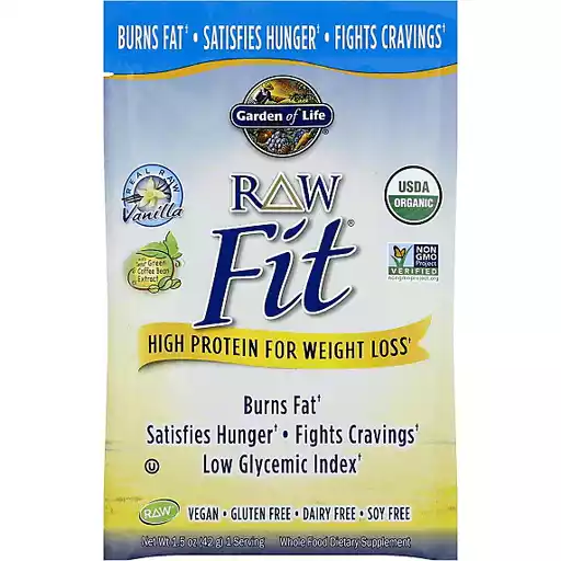 Garden Of Life Raw Fit High Protein For Weight Loss Vanilla