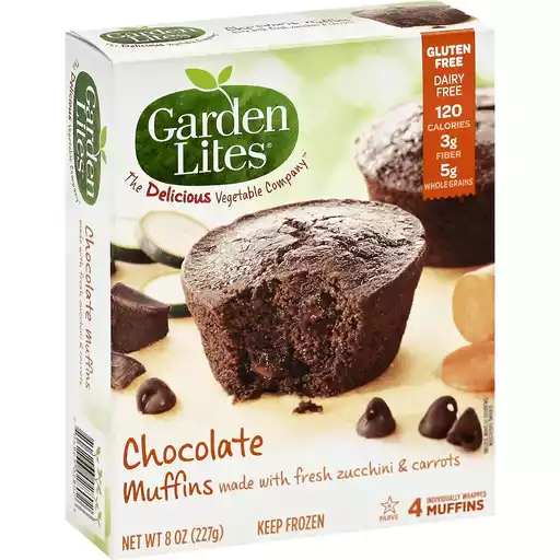 Garden Lites Zucchini Chocolate Veggie Muffins Bagels Muffins