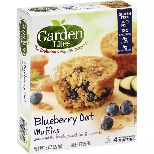 Garden Lites Muffins Blueberry Oat Individually Wrapped