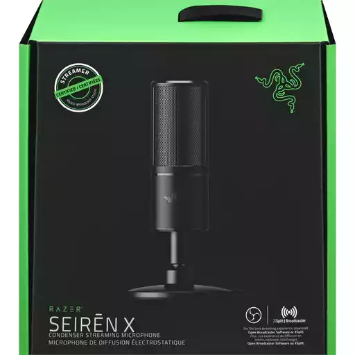 Razer Microphone Condenser Streaming Seiren X Shop Chief Markets