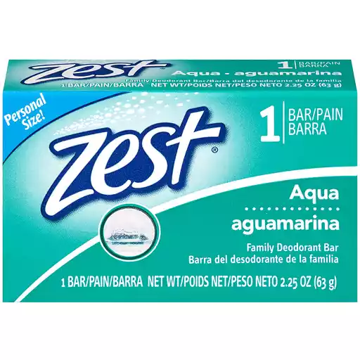 Zest Aqua Family Deodorant Bar Soap 2 25 Oz Box Bar Soap Body Wash Price Cutter