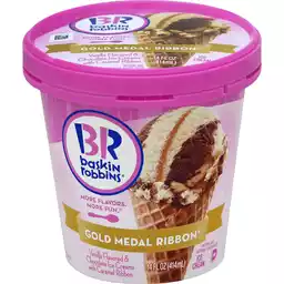 Baskin Robbins Ice Cream Gold Medal Ribbon Ice Cream Riesbeck