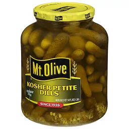 Mt Olive Pickles, Kosher Petite Dills 46 Fl Oz | Shop | Northland Food
