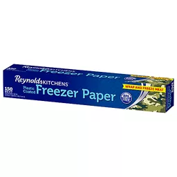 Reynolds Kitchens Freezer Paper, Plastic Coated, 75 Square Feet
