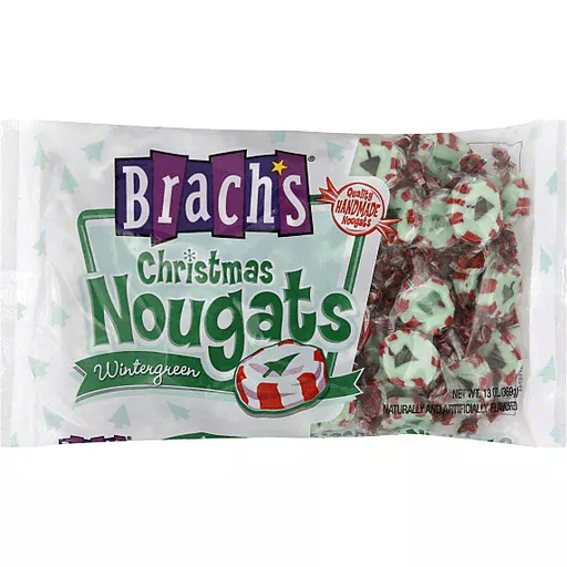 Brachs Christmas Nougats Wintergreen Packaged Candy Gene S Heartland Foods