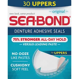 About SeaBond Denture Adhesive Seals