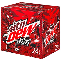 Dew Code Red Dew With A Rush Of Cherry 12 Fl Oz 24 Count | 24 Packs D&W Fresh Market