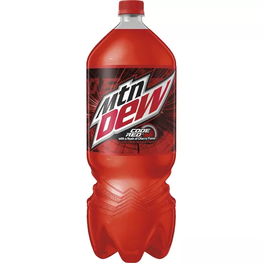 Mountain Dew Code Red Soda 2 Liters Houchen S My Iga