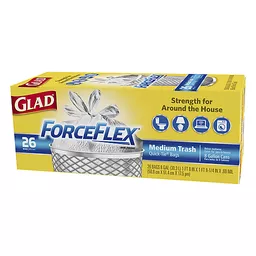 Glad ForceFlex Trash Bags 6 - Blushing Noir