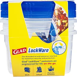 Glad LockWare Containers & Lids Medium - 2 CT, Shop