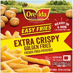 Ore Ida Golden French Fries Fried Frozen Potatoes Value Size, 5 Lb