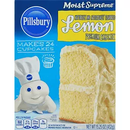 Pillsbury Moist Supreme Cake Mix, Premium, Orange Sherbet