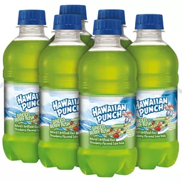 Hawaiian Punch Lemon Berry Squeeze, 10 Fl Oz Bottles, 6 Pack, Juice Boxes