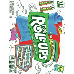Fruit Roll-Ups Fruit-Flavored Snacks & Candy, fruit roll ups