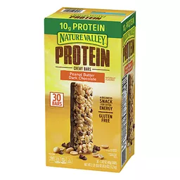 Nature Valley Peanut Butter Dark Chocolate Protein Chewy Bars 30 ea | Shop  | Hames Corporation