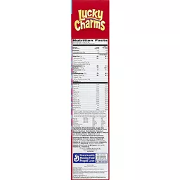 lucky charms nutrition label